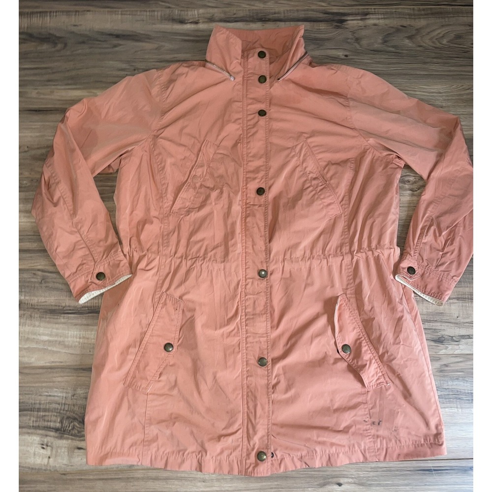 Lauren Ralph‎ Lauren Women's Long Coat  Size 1X Peach